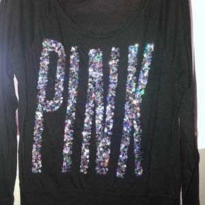 PINK Sequin Shirt